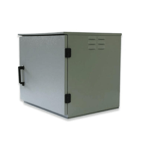 Cattex 4U 600x450mm IP55 Wall Mount Outdoor Cabinet IP55WM4U-ODG-NF