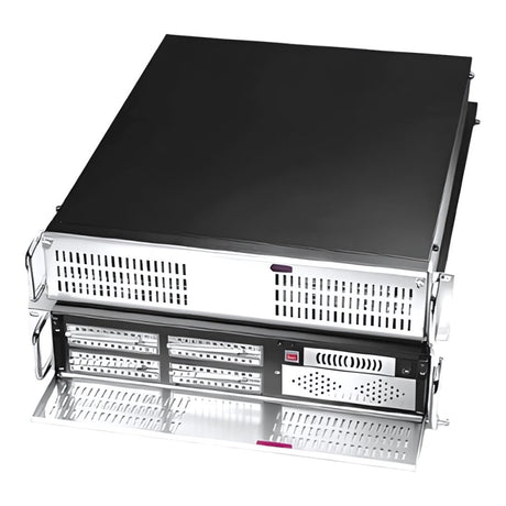 Netix IPC 2U 19-inch Rack Mount Server Chassis IPC2015L-BK