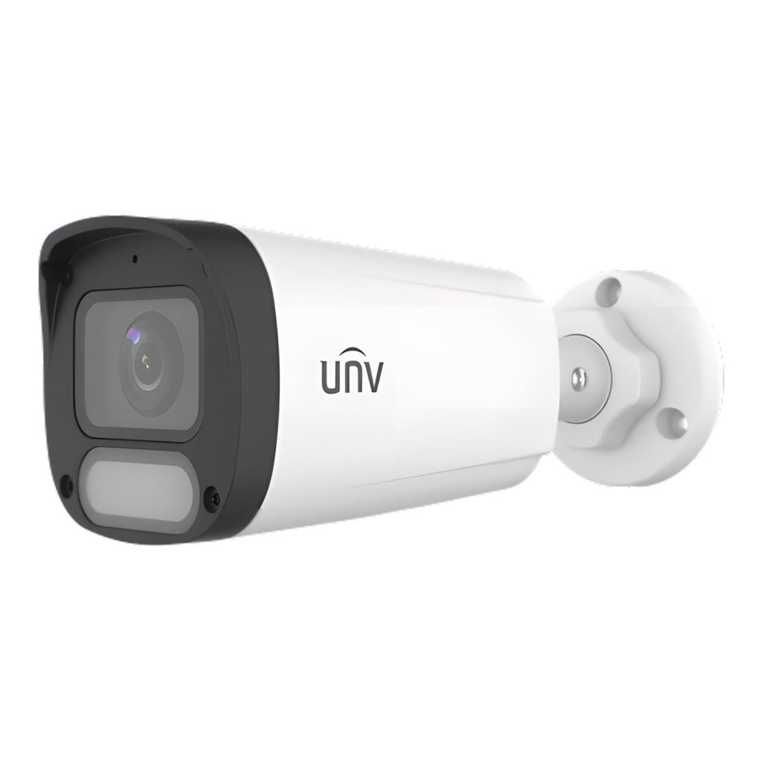 Uniview UNV 4MP 2.8mm Owlview Wise-ISP Fixed Warm Light Bullet Network Camera IPC2314LE-ADF28K-WP-L