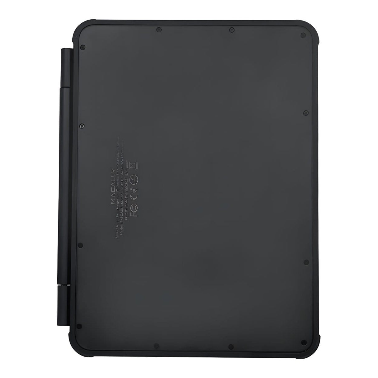 Macally Rugged 11-inch iPad Keyboard Case with Trackpad - Black IPKBCASE11