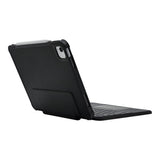 Macally Rugged 11-inch iPad Keyboard Case with Trackpad - Black IPKBCASE11