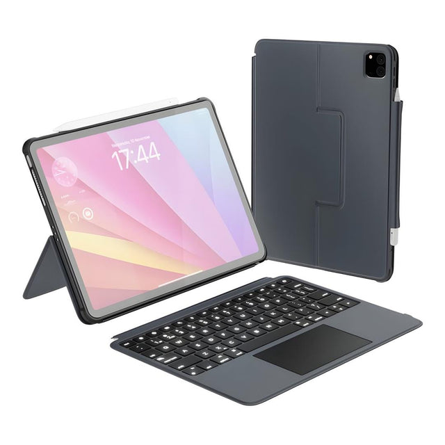 Macally iPad Pro 11-inch Case with Keyboard and Track Pad - Black IPKBCASEP11