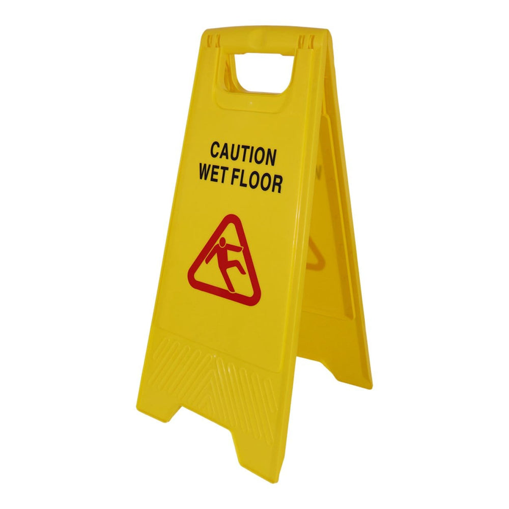 Janitoral Note Sign Parrot 2-Piece Janitorial Folding Wet Floor Sign JA0331 – FirstShop