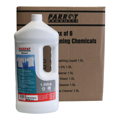 Parrot 1.5L Household Bleach 6-pack JA0401-15B6