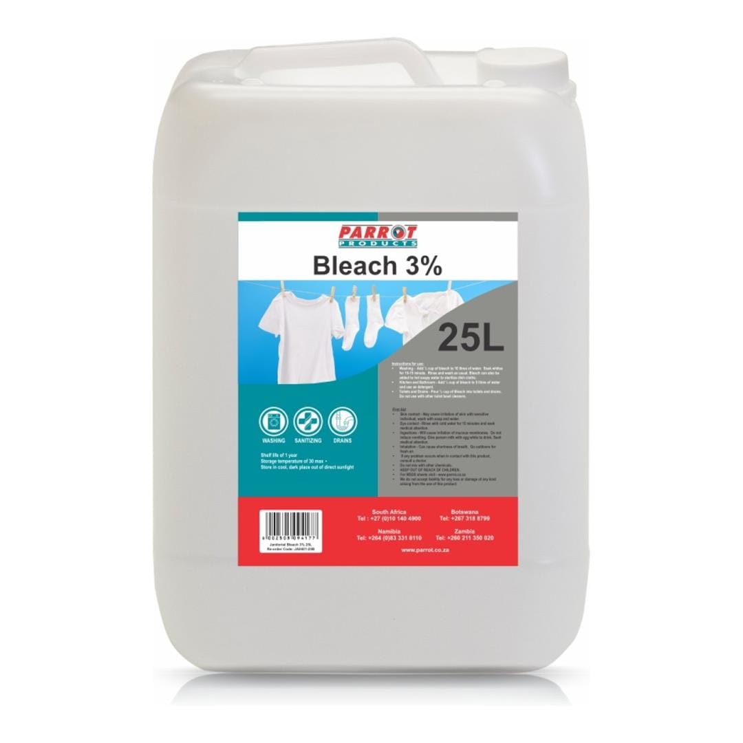 Parrot 25L 3 Janitorial Bleach JA0401-25B