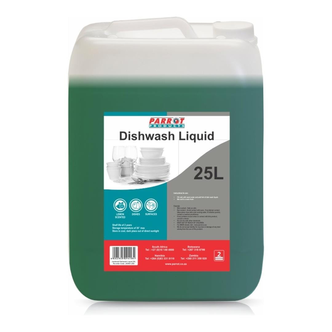 Parrot 25L Janitorial Dishwashing Liquid JA0401-25D