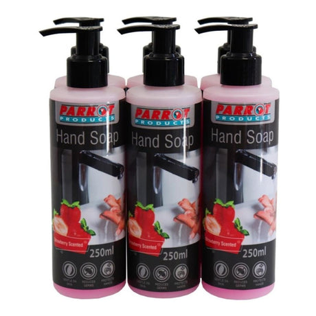 Parrot Janitorial 250ml Hand Soap Strawberry 6-pack JA0402HSS