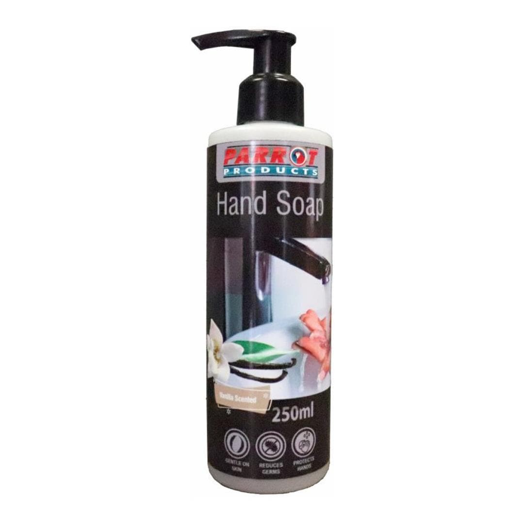 Parrot 250ml Janitorial Hand Soap Vanilla 6-pack JA0402HSV