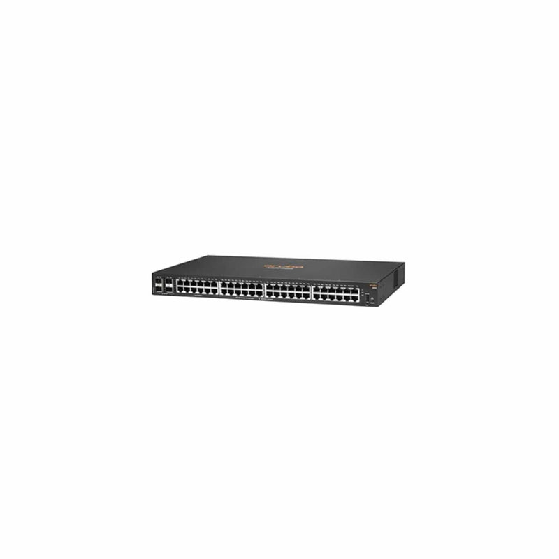 HPE Aruba 6100 48-ports Managed L3 Gigabit Ethernet 1U Network Switch Black JL676A