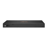 HPE Aruba 6100 24-port Class4 Managed L3 Gigabit Ethernet PoE Switch Black JL677A