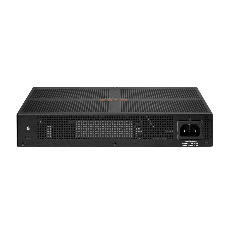 HPE Aruba 6100 12-port Class4 Managed L3 Gigabit Ethernet PoE Switch Black JL679A