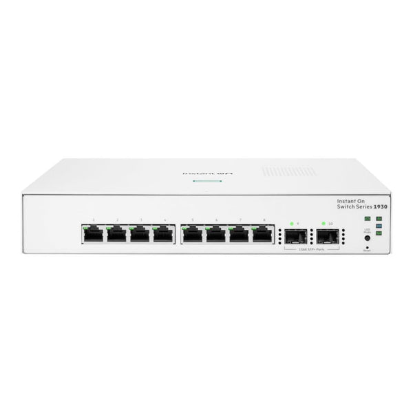 HPE Networking Instant On 1930 8-port Gigabit L2+ Smart Managed