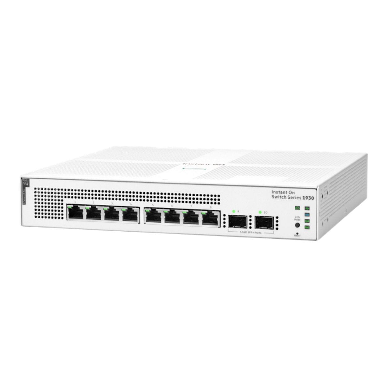HPE Networking Instant On Switch Series 1930 8G Class4 PoE 2SFP