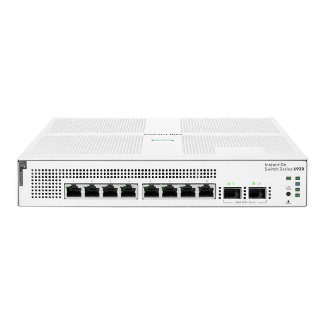 HPE Networking Instant On Switch Series 1930 8G Class4 PoE 2SFP