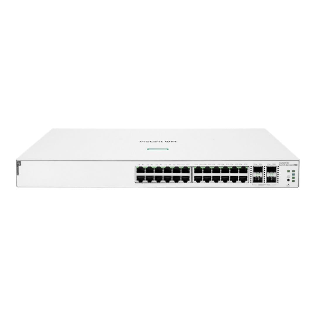 HPE Networking Instant On Switch Series 1930 24-port PoE GbE Smart Managed with 4x SFP+ Ports JL683B