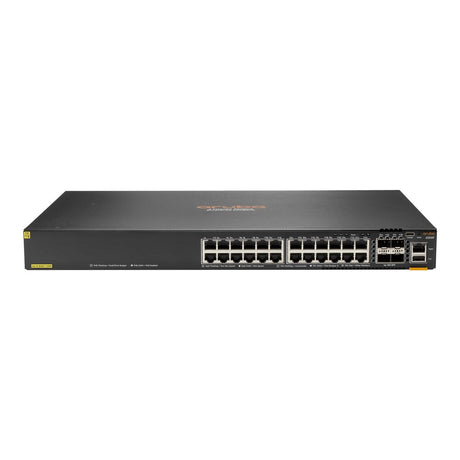HPE ANW X 6200F 24-port Class-4 PoE Network Switch with 4x SFP Ports JL725B