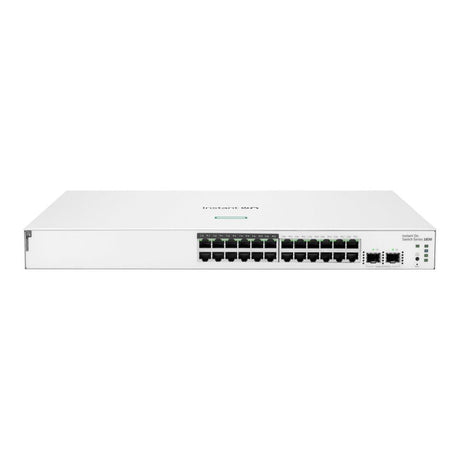 HPE Networking Instant On 1830 24-port PoE Gigabit Smart Managed Switch with 2x 1G SFP Ports JL813A