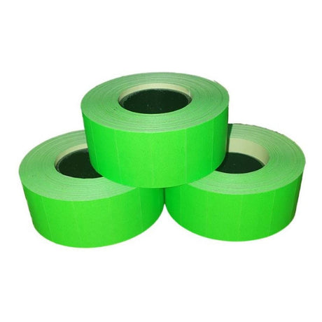 Nts 26x16mm Labels for Judo Marking Gun Green - 36 per Box JUDOLABELSG