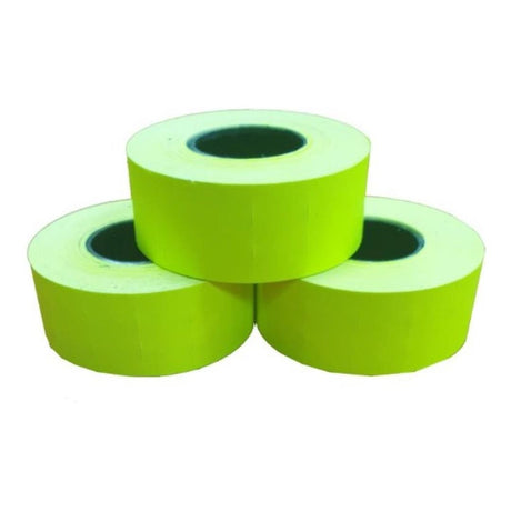 Nts 26x16mm Labels for Judo Marking Gun Yellow - 36 Per Box JUDOLABELSY