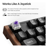 Keychron K10H-F1 HE Wireless Gaming Keyboard with Nebula Switches Black