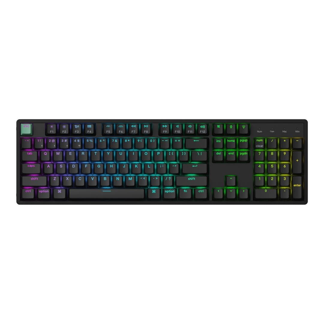 Keychron K10 HE Hot-Swap Gateron Dbl-Rail Nebula Switch RGB Wireless Keyboard K10H-J1