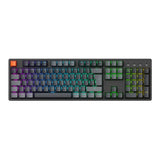 Keychron K10 QMK RGB Wireless Custom Mechanical Keyboard V.2 Super Red Switch Black K10X-H1