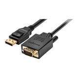 Kensington DisplayPort 1.2 to VGA 1.8m Cable K33024WW