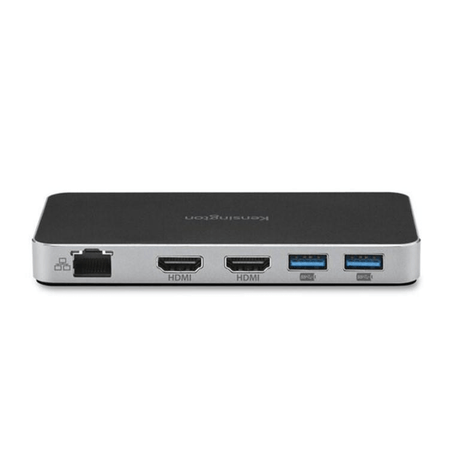 Kensington UH1460P USB Type-C 5Gbps Dual 4K Driverless Mobile Docking Station K36901WW