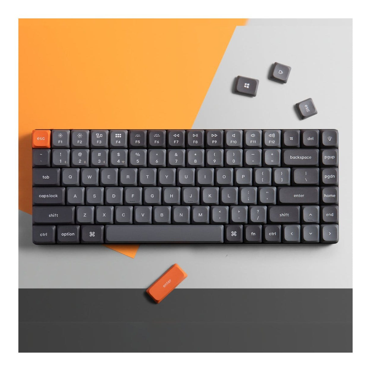 Keychron K3 Max QMK/VIA Wireless Custom Mechanical Keyboard Red Switches K3M-H1