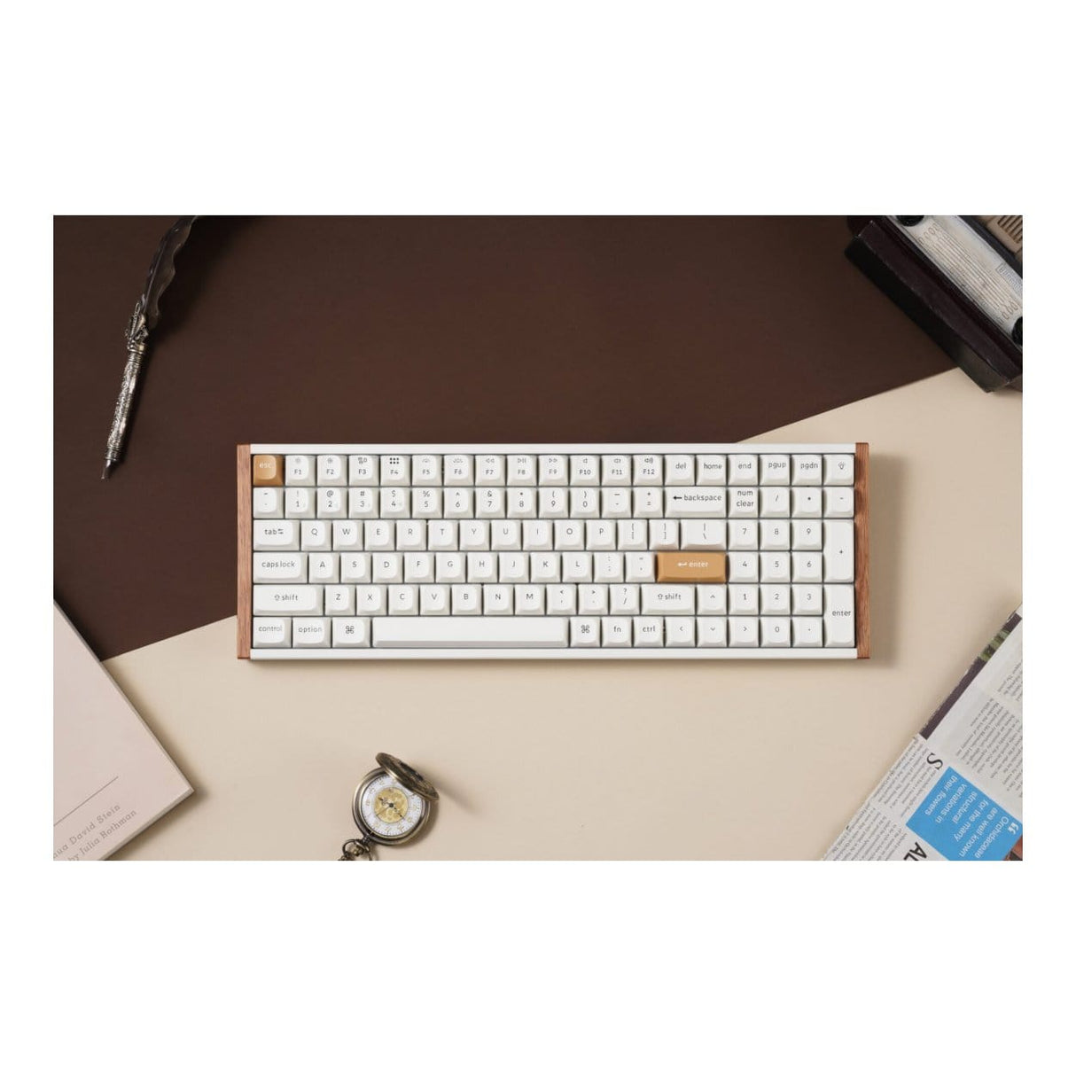 Keychron K4 HE Wireless Magnetic RGB Keyboard White K4H-Q1