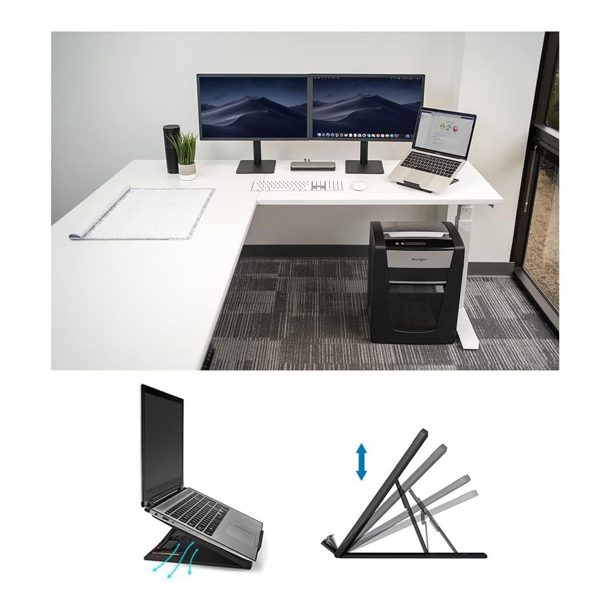 Kensington SmartFit 17-inch Easy Riser Notebook Cooling Stand K50422WW