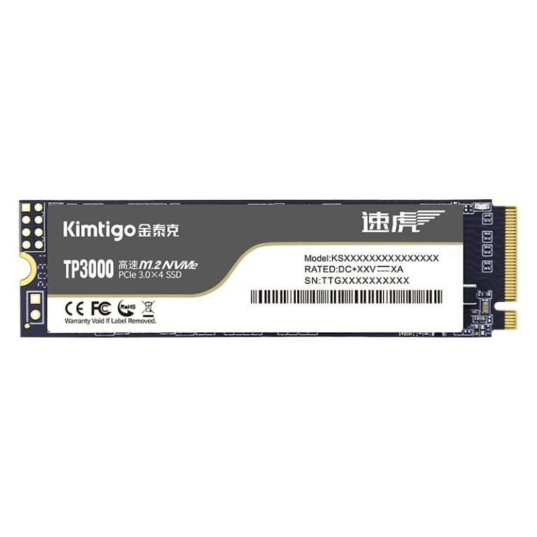 Kimtigo TP3000 M.2 512GB PCIe 3.0 NVMe Internal SSD K512P3M28TP3000