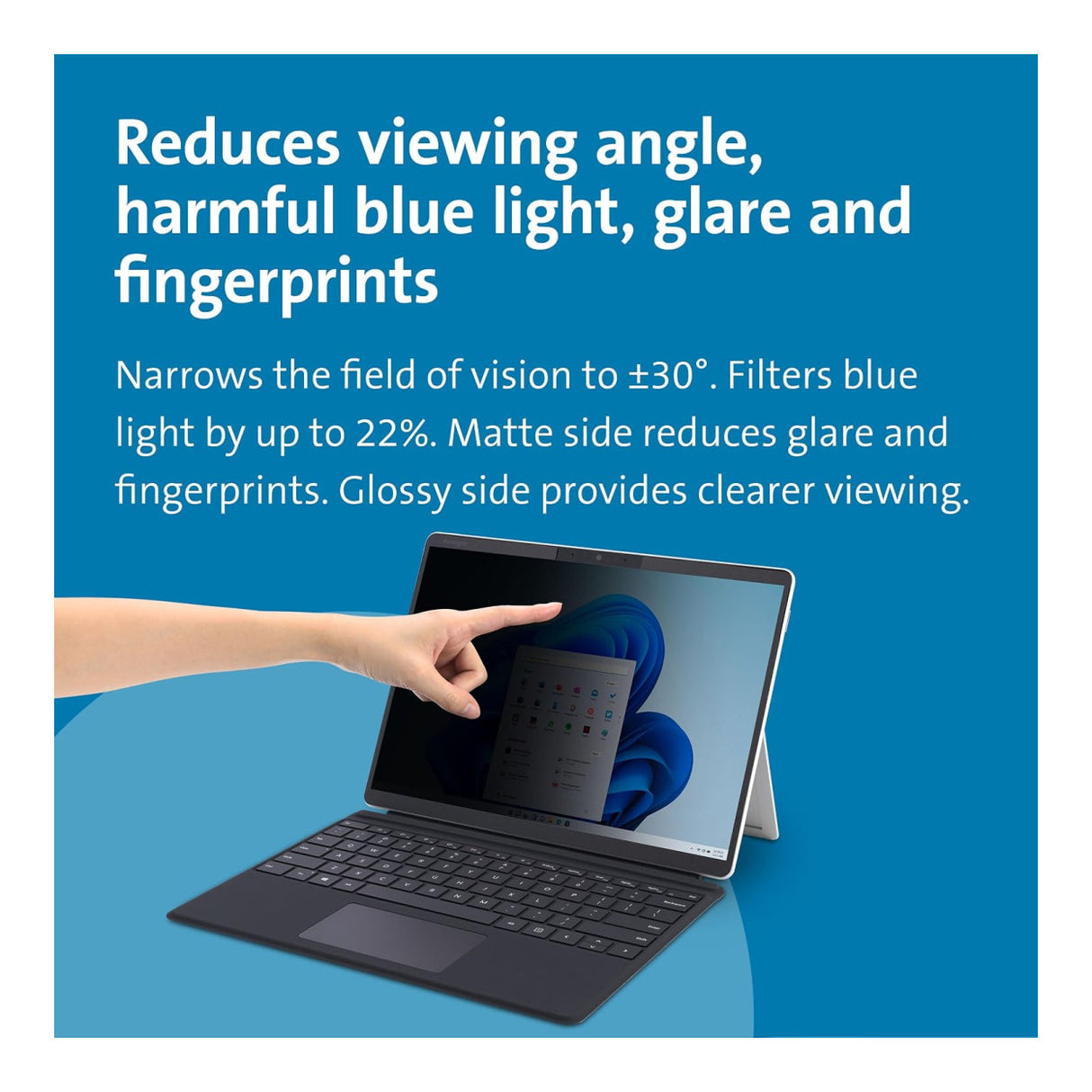 Kensington MagPro Elite 13-inch Magnetic Privacy Screen Filter for Surface Pro K51700WW
