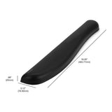 Kensington ErgoSoft Wrist Rest for Gaming Keyboards K52798WW