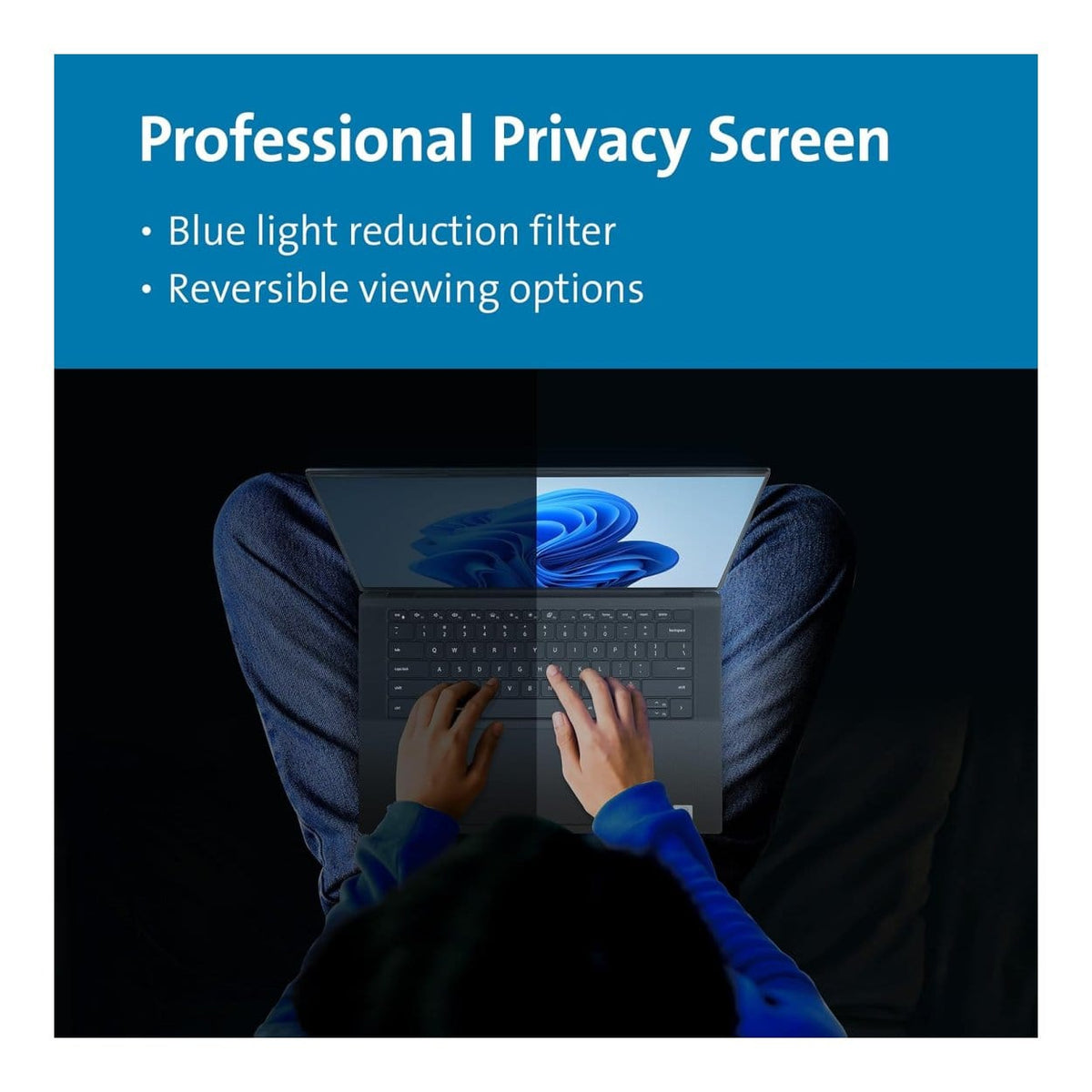 Kensington MagPro 13.3-inch 16:10 Notebook Magnetic Privacy Screen Filter K55253WW