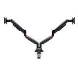 Kensington SmartFit One-Touch Height Adjustable Dual Monitor Arm - Black K59601WW