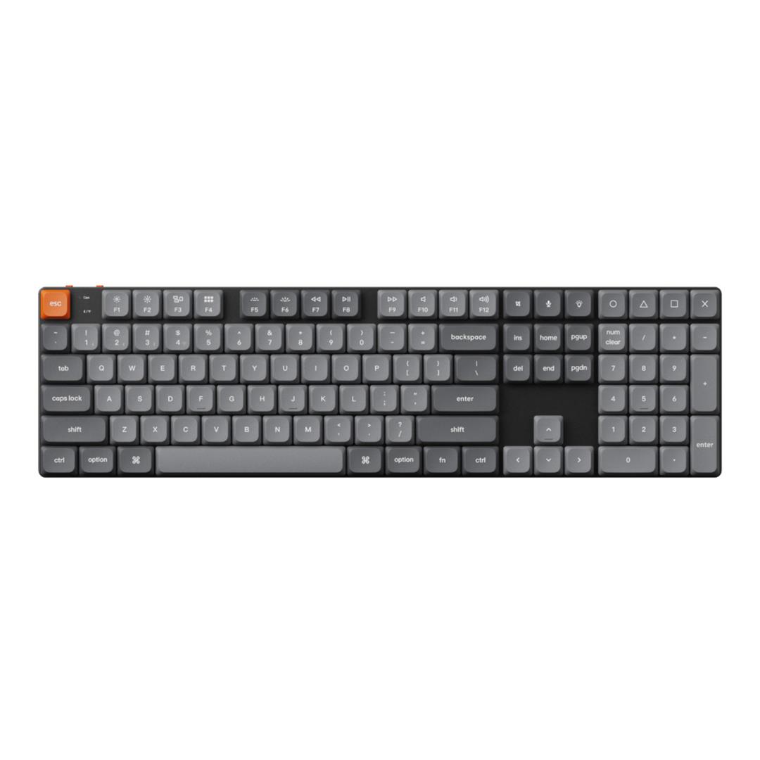 Keychron K5 Max QMK/VIA Full-sized Wireless Keyboard with RED Switches K5M-H1