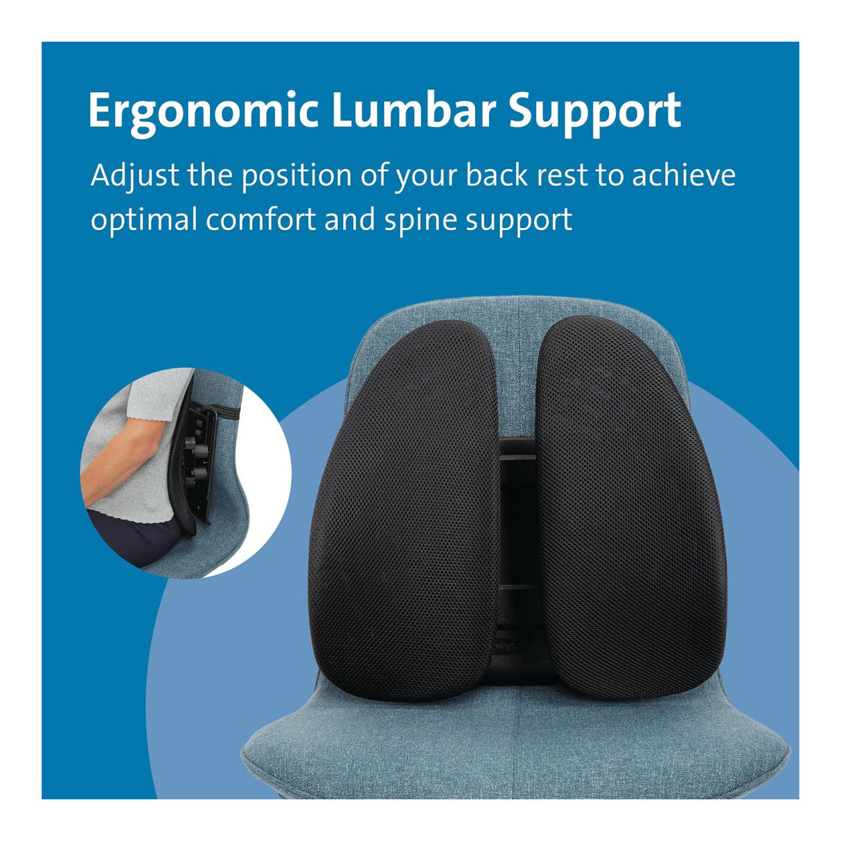 Kensington Smartfit Conform Back Rest K60412WW