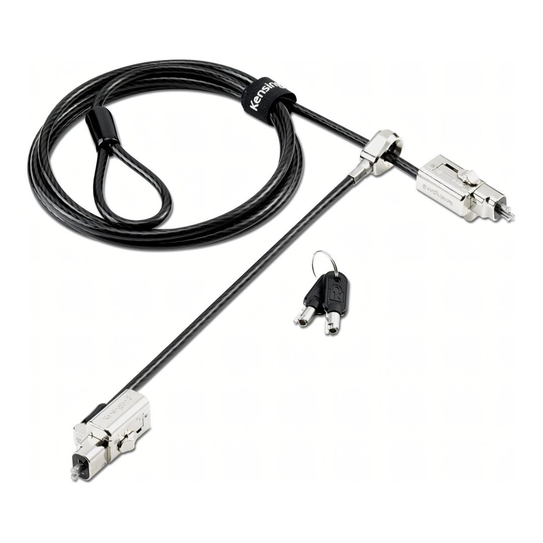Kensington Universal 3-in-1 2.0 Keyed Dual Lock Head Notebook Lock K63392WW