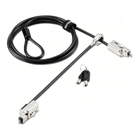 Kensington Universal 3-in-1 2.0 Keyed Dual Lock Head Notebook Lock K63392WW