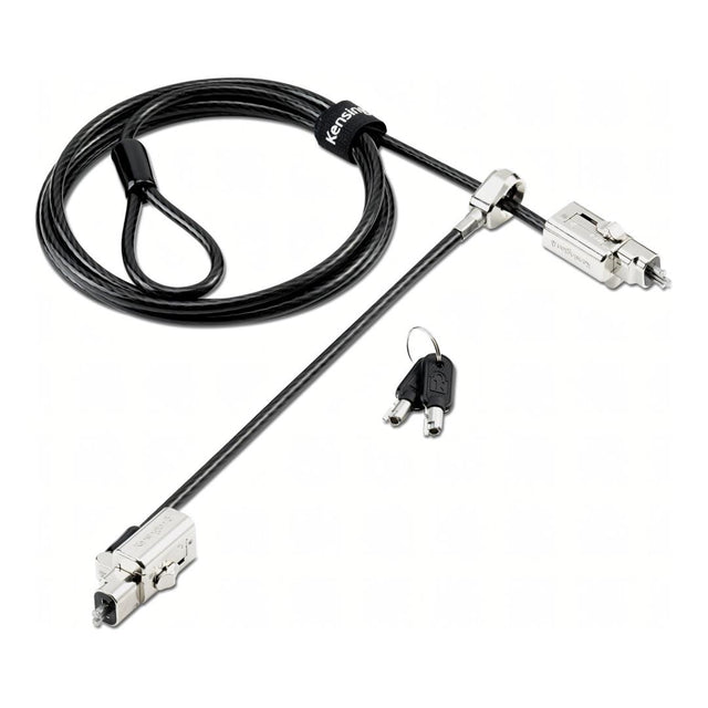 Kensington Universal 3-in-1 2.0 Keyed Dual Lock Head Notebook Lock K63392WW
