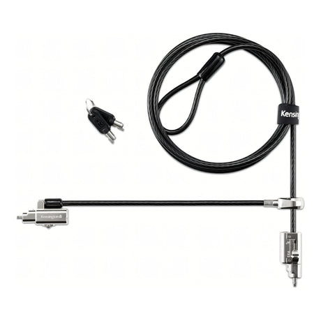 Kensington Universal 3-in-1 2.0 Keyed Dual Lock Head Notebook Lock K63392WW