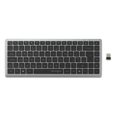 Kensington KB435 EQ Rechargeable Multi-Device Compact Keyboard K75409WW