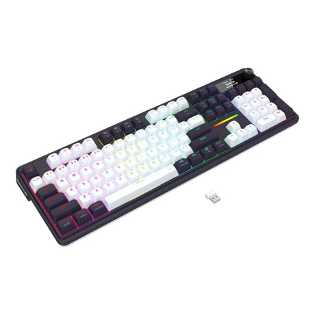 Redragon LCD Full-size Gasket Mechanical Gaming Keyboard Black RD-K762WB-RGB-PRO