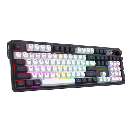 Redragon LCD Full-size Gasket Mechanical Gaming Keyboard Black RD-K762WB-RGB-PRO