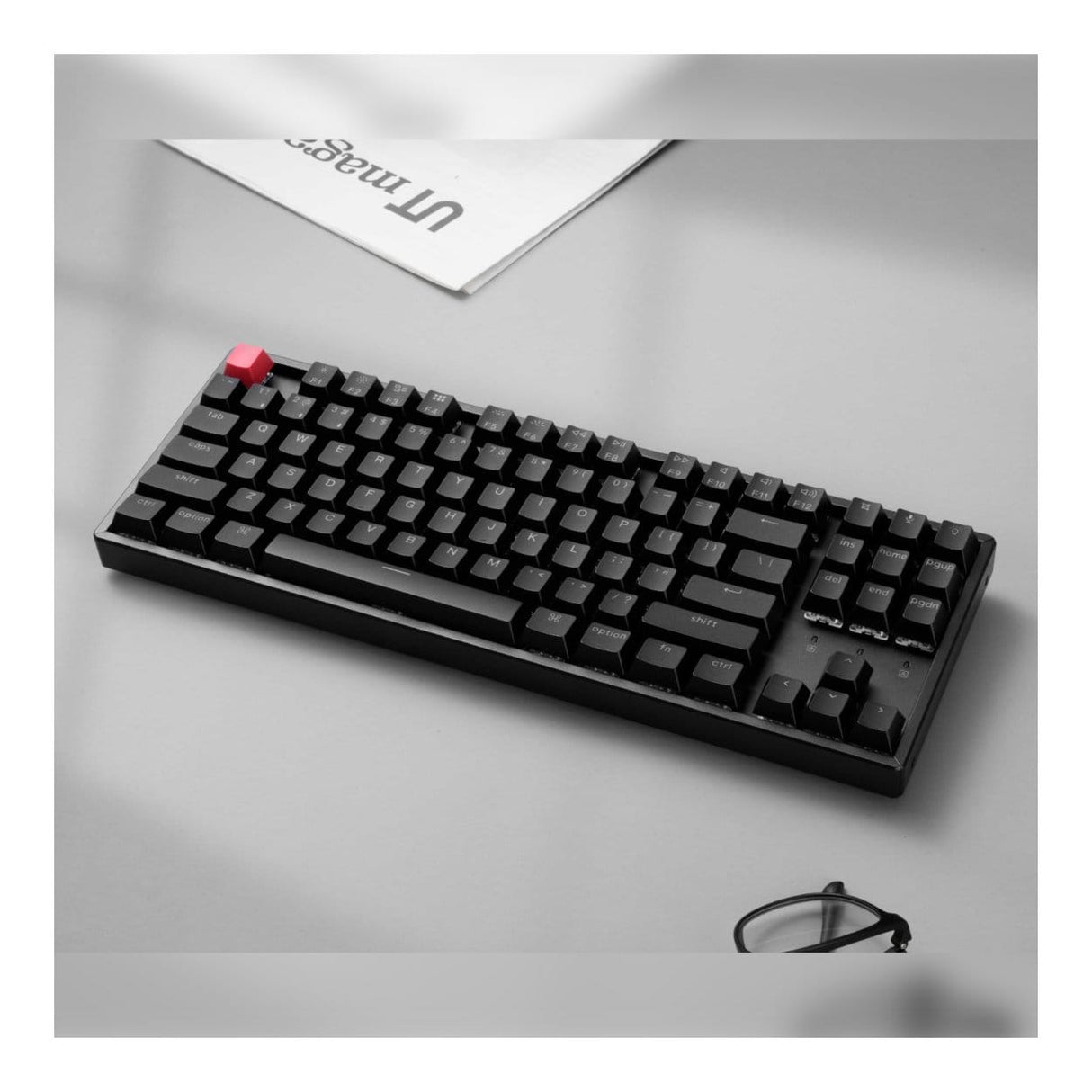 Keychron K8 QMK 80 RGB Black Wireless Mechanical Keyboard K8X-H1