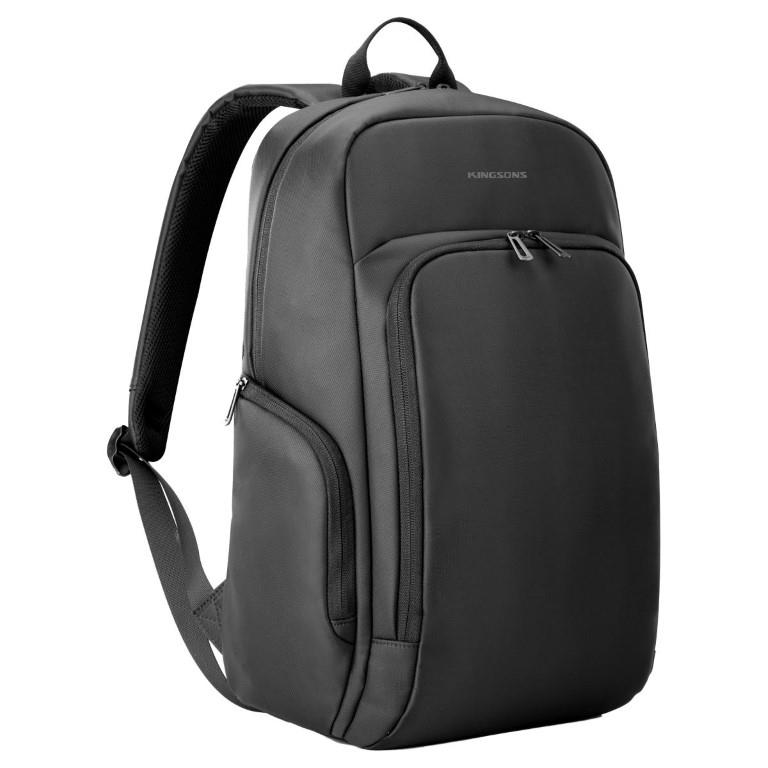 Kingsons Compass Series 15.6-inch Notebook Backpack Black K9817W