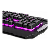 Tt eSPORTS COMMANDER COMBO Multi Light Gaming Keyboard and Mouse Combo KB-CCM-PLBLUS-01