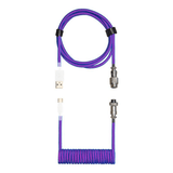 Cooler Master Type-C Coiled Cable Blue Purple KB-CLZ1