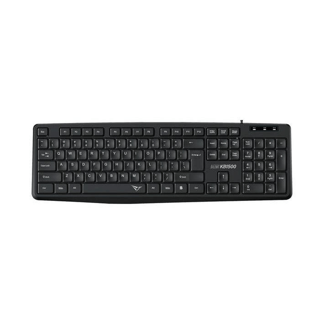 Alcatroz Silent KB1500 USB Wired Keyboard – FirstShop Alcatroz Silent KB1500 USB Wired Keyboard – FirstShop